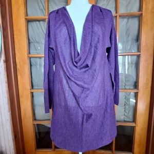 Eileen Fisher Purple Alpaca Tunic